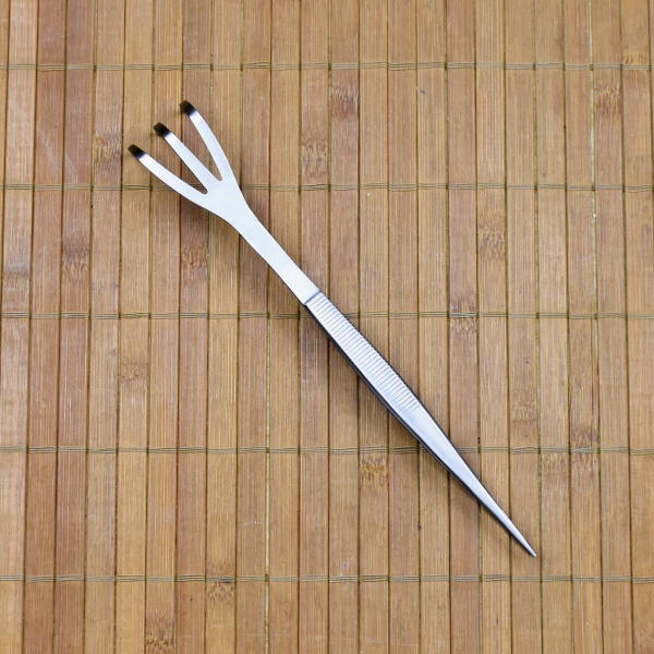 Dingmu Pinzette mit Kralle, 220 mm, Edelstahl